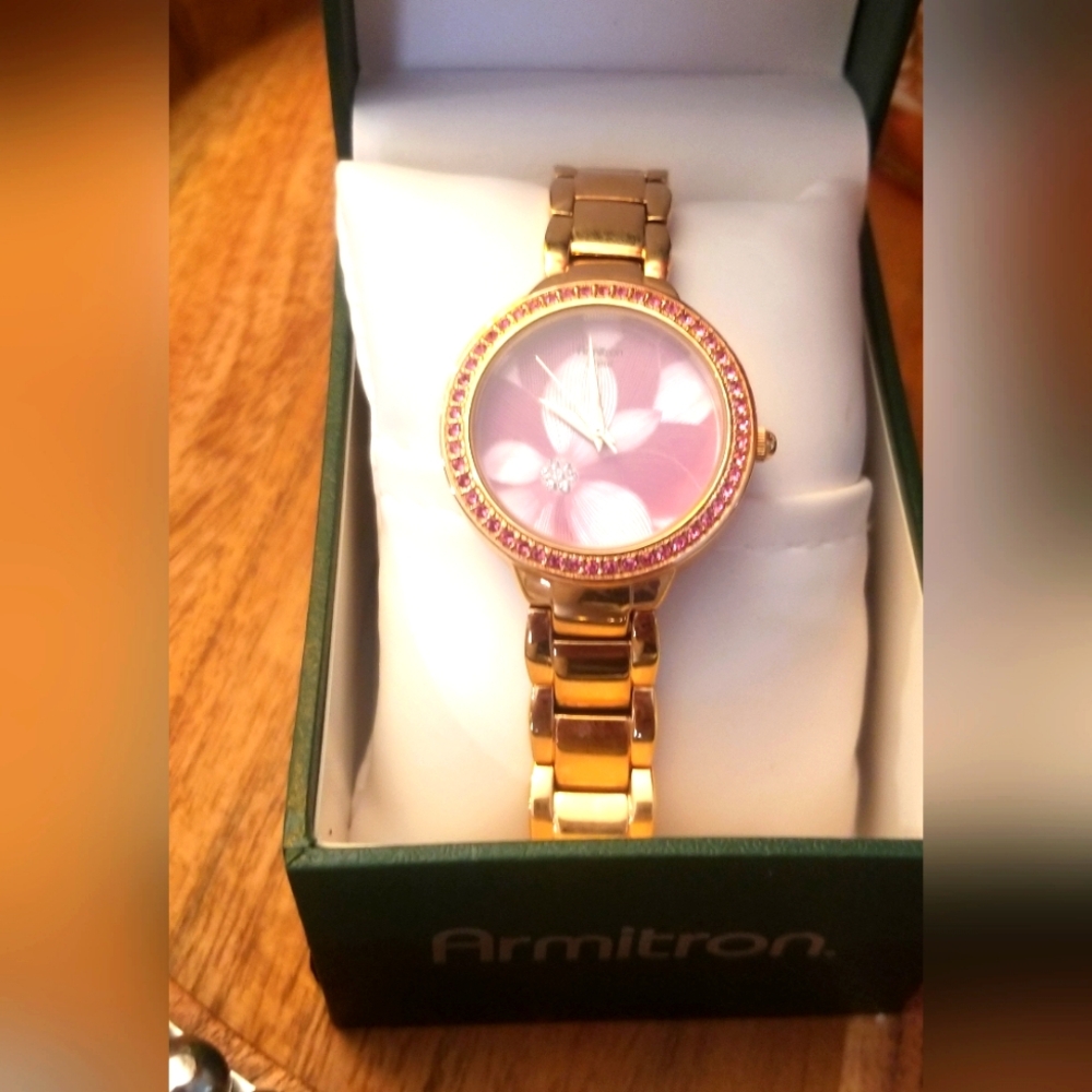 Brand New Armitron Gold Watch